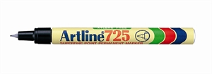 Marker Artline 725 Superfine 0.4 negru